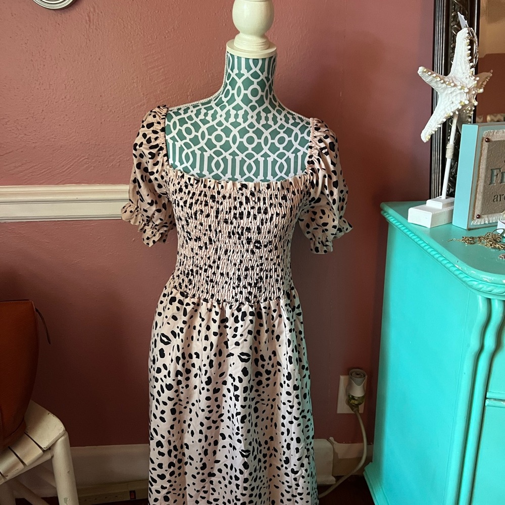 Bloomchic leopard print dress